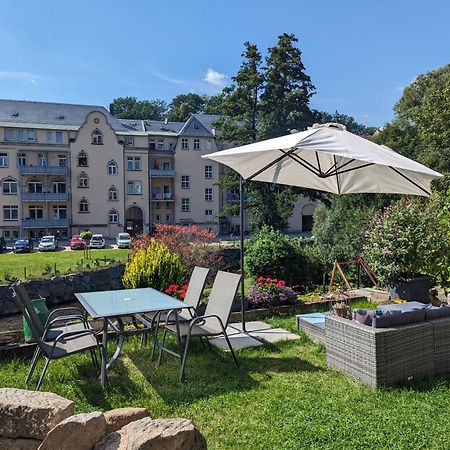 Famzi - Urlaubsmagie - Familienwohnung Mit Gemeinschaftsgarten, -Sauna & -Pool Sebnitz Zewnętrze zdjęcie