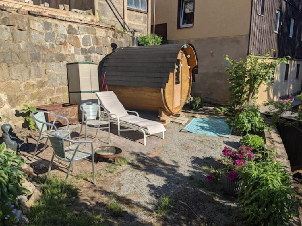 Famzi - Urlaubsmagie - Familienwohnung Mit Gemeinschaftsgarten, -Sauna & -Pool Sebnitz Zewnętrze zdjęcie
