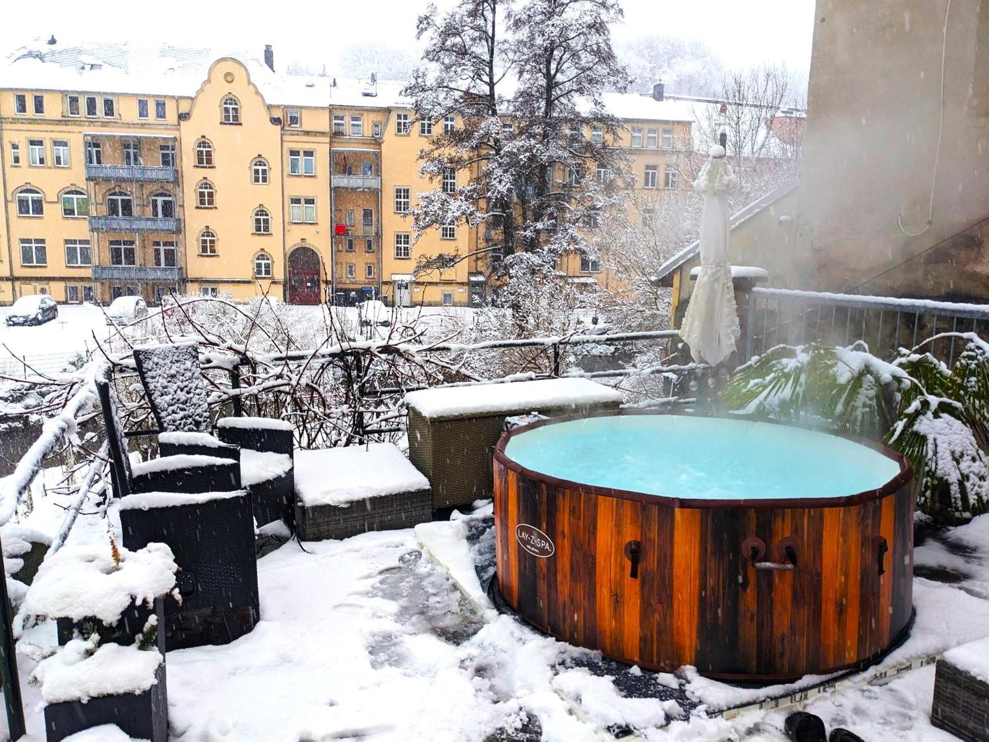 Famzi - Urlaubsmagie - Familienwohnung Mit Gemeinschaftsgarten, -Sauna & -Pool Sebnitz Zewnętrze zdjęcie
